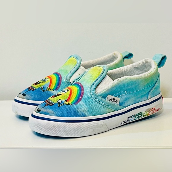 Vans SpongeBob Toddler Slip-on 6.5 - Picture 3 of 7